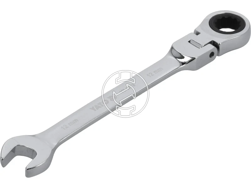 Kép: Csuklos racsnis csillag-villaskulcs 12 mm.webp