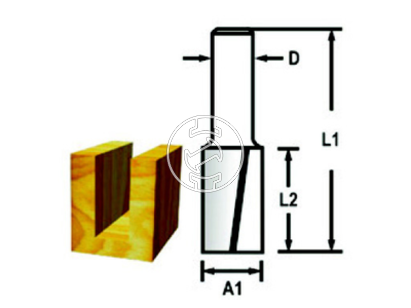 Makita 19x8x12 mm nútmaró kés