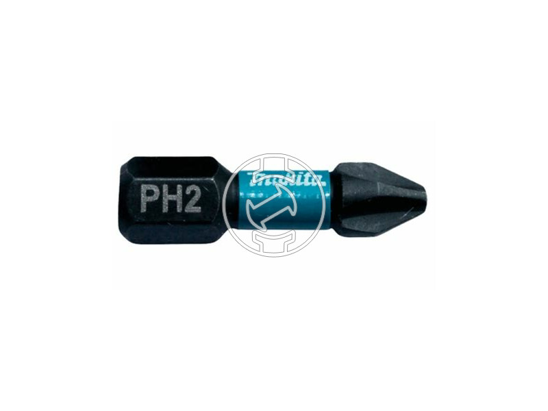 Makita Impact Black PH2 25 mm phillips behajtóbit 2 db