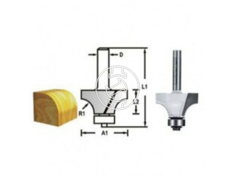 Makita 28,6x7,9x6 mm profilmaró kés
