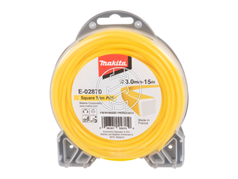 Makita squareTRIM PRO 3 mm x 15 m négyszögletes damil fűkaszához