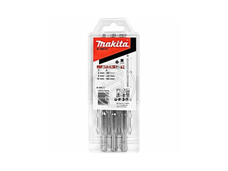 Makita Nemesis sDS-Plus fúrószár készlet 3 db