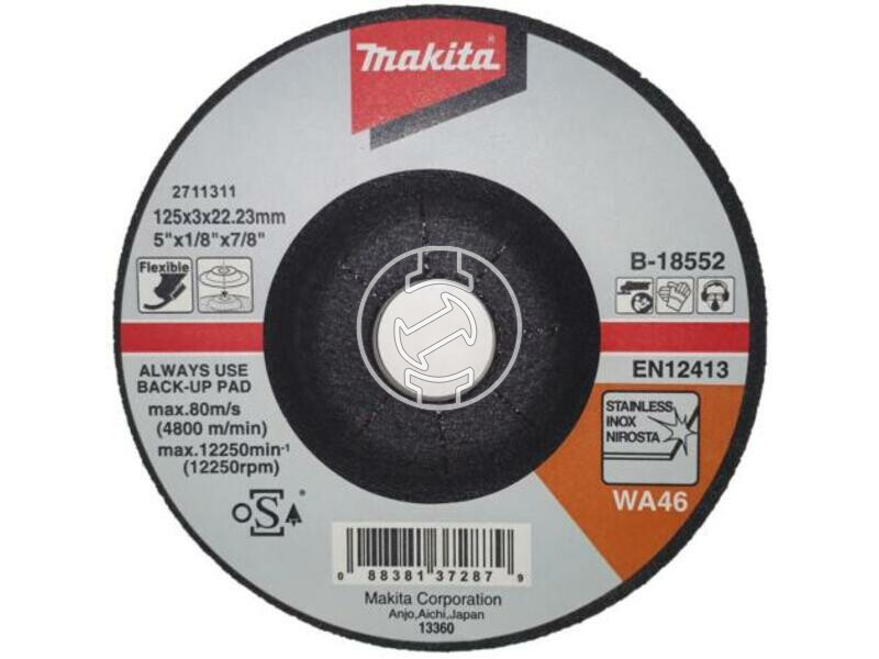 Makita 125x3 mm csiszolótárcsa