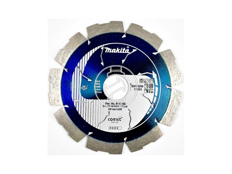 Makita Comet 125x22,23 mm gyémánt vágótárcsa
