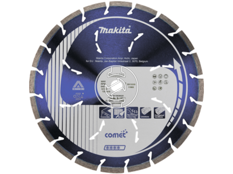 Makita Comet 230 mm gyémánt vágótárcsa