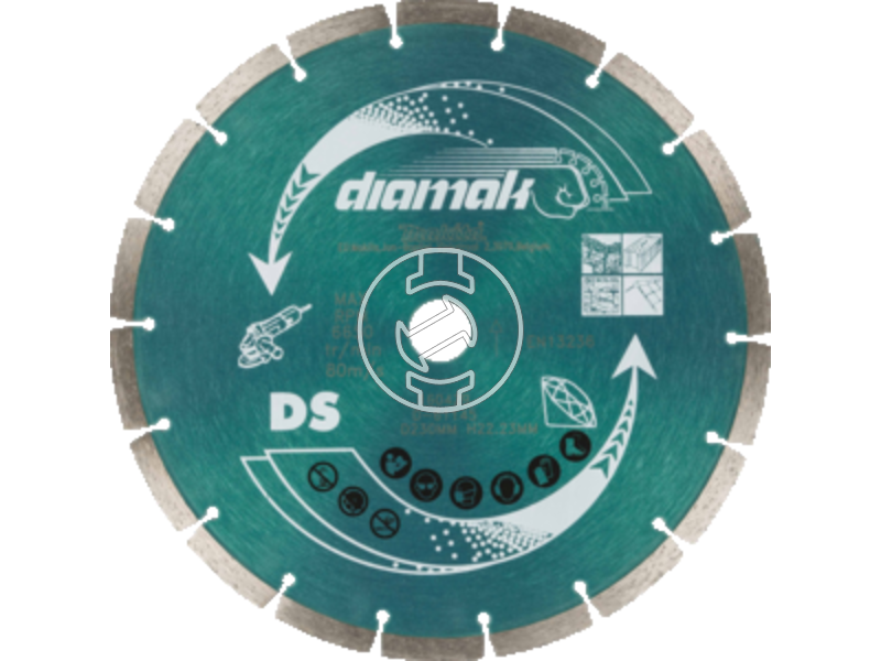 Makita Diamak 230 mm gyémánt vágótárcsa