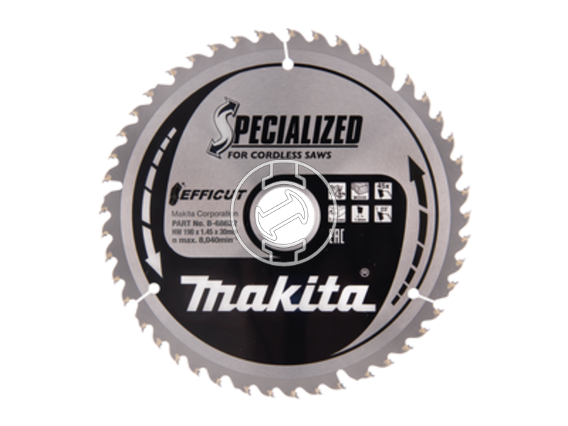 Makita Efficut 190x30 mm körfűrészlap