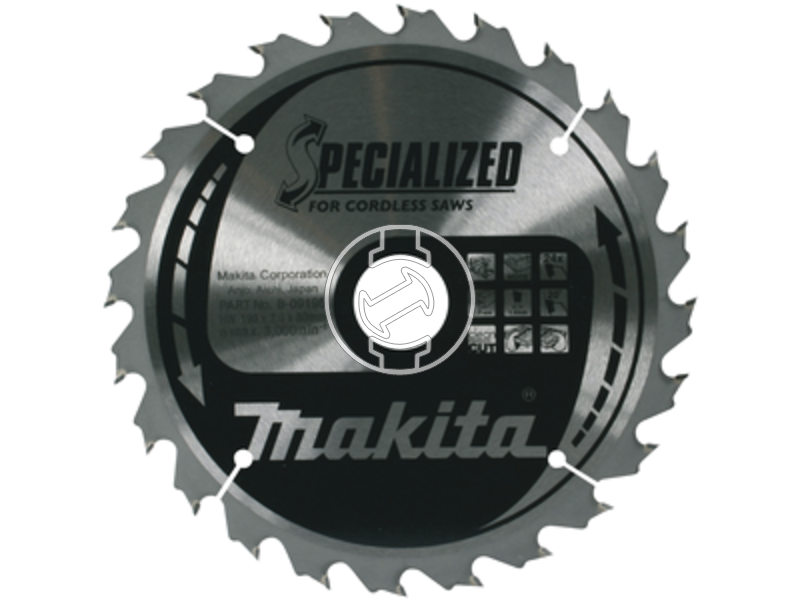 Makita Efficut 260x30 mm körfűrészlap