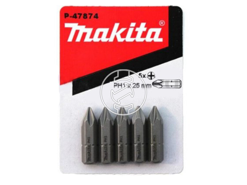 Makita Profi PH1 25 mm phillips behajtóbit 5 db