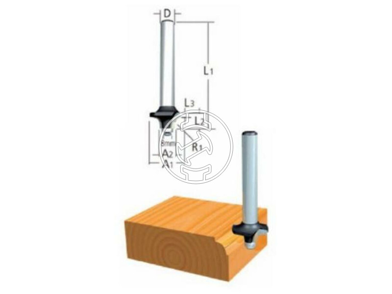 Makita 19x3,2x6 mm profilmaró kés