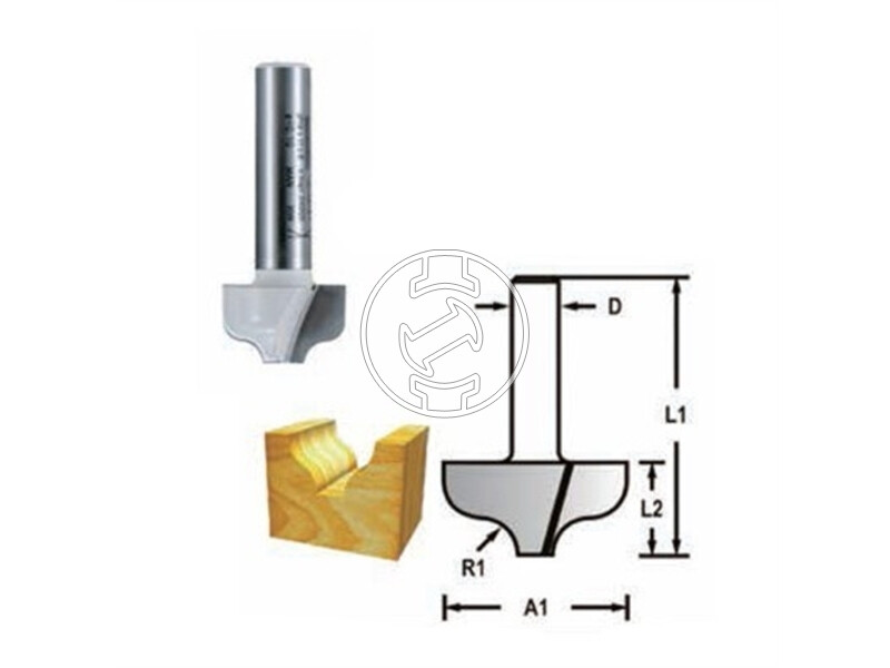 Makita 25,4x9,5x6 mm profilmaró kés
