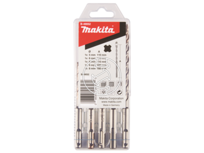 Makita 4 Plus sDS-Plus fúrószár készlet 5 db