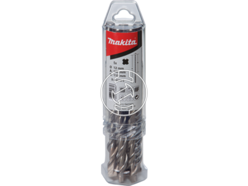 Makita V-Plus 12x160 mm sDS-Plus kétélű fúrószár 5 db