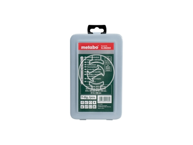 Metabo sDS-Plus fúrószár készlet 7 db