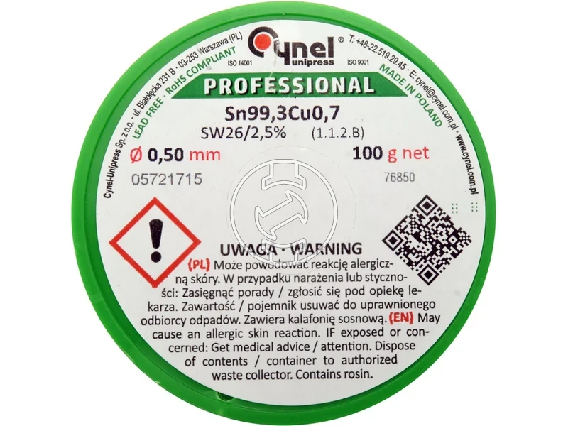 Kép: Cynel forrasztoon olommentes 05 mm 100 g.webp