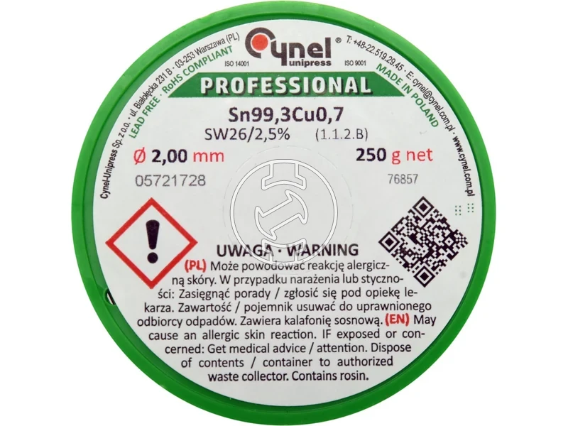 Kép: Cynel forrasztoon olommentes 2 mm 250 g.webp