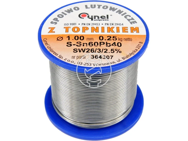 Kép: Cynel forrasztoon Sn60Pb40 10 mm 250 g.webp