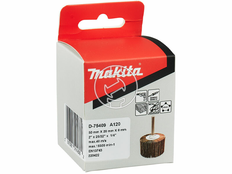 Makita szárnyas csapos csiszoló kefe 50 x 20 mm A120