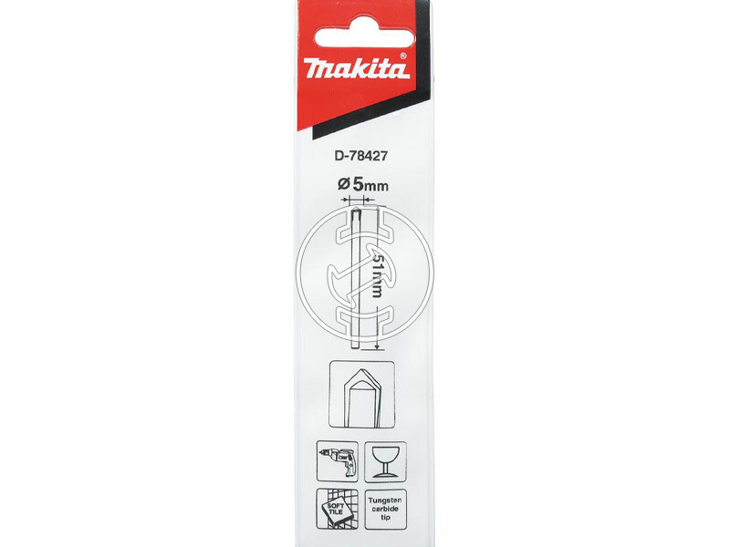 Makita üvegfúró 5 x 51 mm