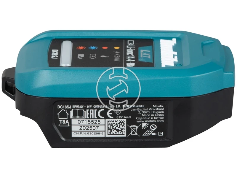 Kép: DC18SJ 144V-18V Li-ion LXT akkumulator tolto USB PD PD kabel.webp