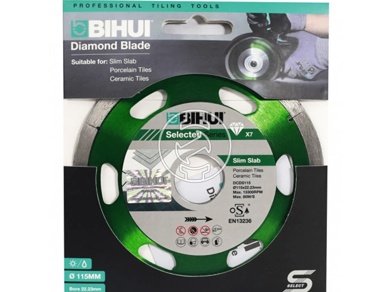 Bihui Gyémánt vágótárcsa 7/115/1,0 mm