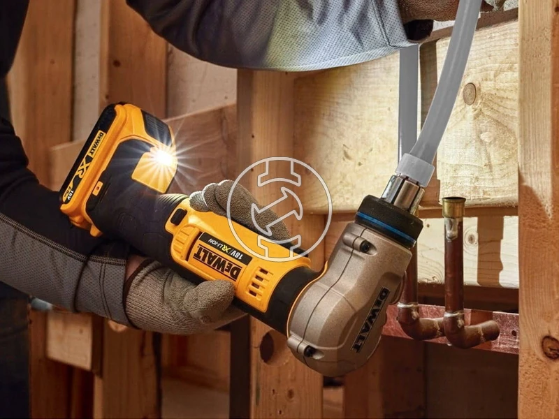 DeWalt DCE400NT akkus csőtágító 18 V | 16 - 32 mm | Szénkefementes | Hálózati töltő | Kofferben