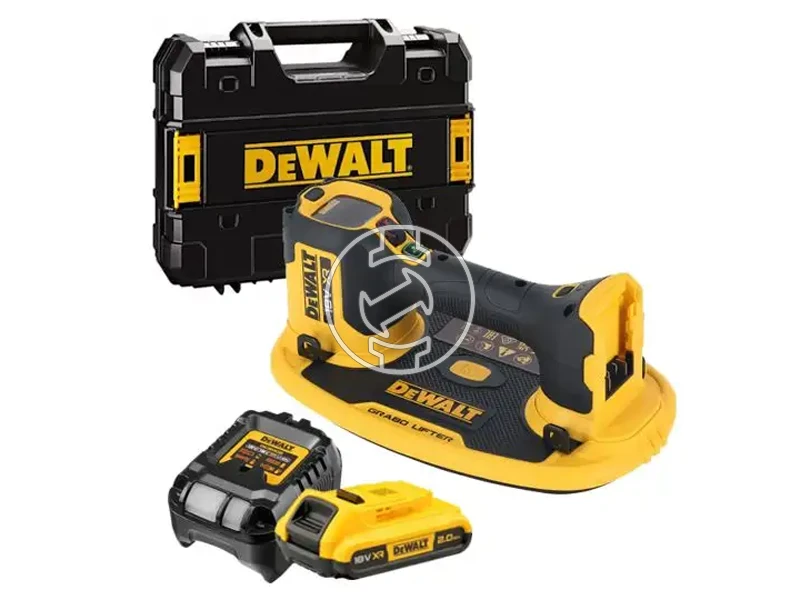 DeWalt DCE590D1T-QW akkus vákuumos emelő