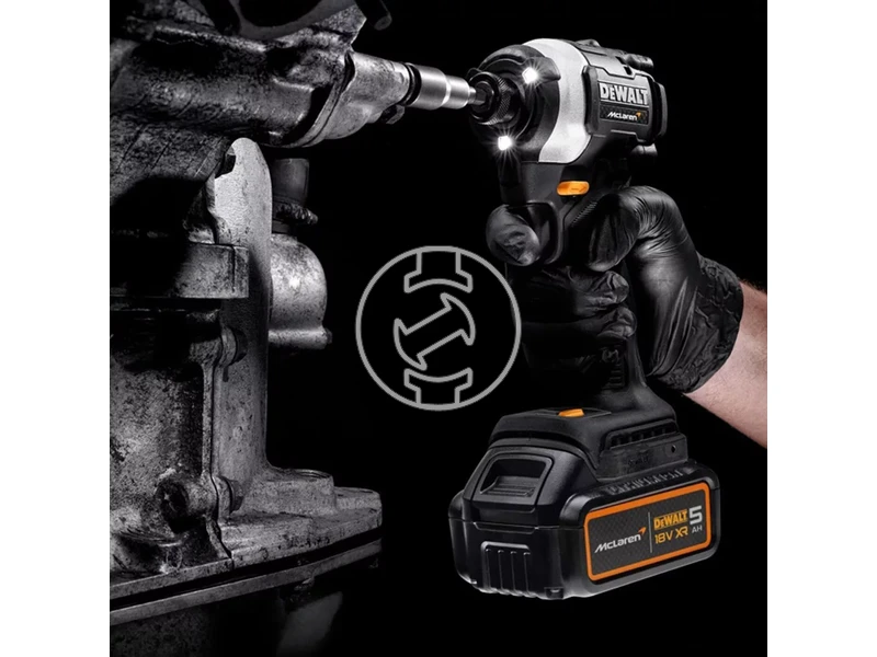 DeWalt McLaren DCF85MP2T akkus ütvecsavarozó bitbefogással