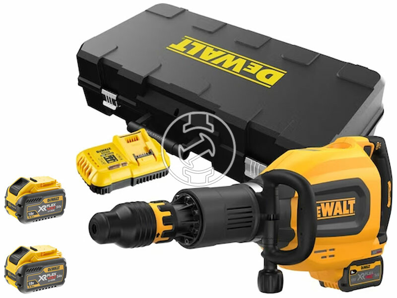 DeWalt DCH911X3-QW akkus vésőkalapács 54v XR Flexvolt SDS-Max + 3 x 9 Ah + kofferben