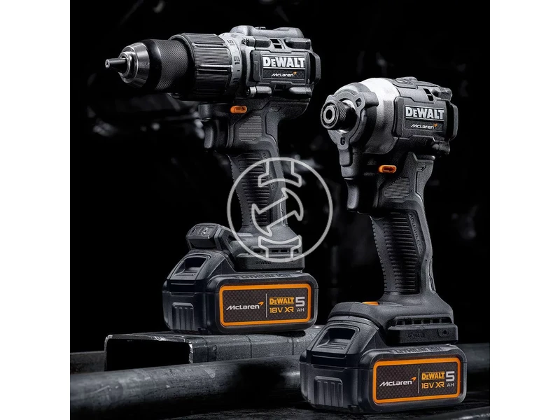 DeWalt McLaren DCK200MP2T gépcsomag DCD85M + DCF85M