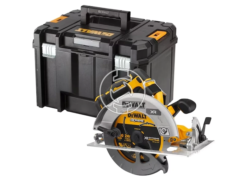 DeWalt DCS573NT-XJ akkus körfűrész 18 V | Körfűrészlap 190 mm x 30 mm | Vágás max. 67 mm | Szénkefementes | Akku és töltő nélkül | TSTAK kofferben