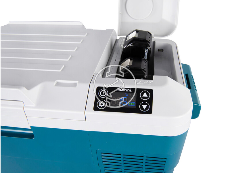 Makita DCW180Z akkus hűtő és melegen tartó láda (akku és töltő nélkül)