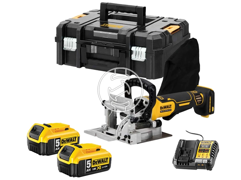 DeWalt DCW682P2-QW akkus lapostiplimaró 18 V | Marási m. 20 mm | Szénkefementes | 2 x 5 Ah akku + töltő | TSTAK kofferben
