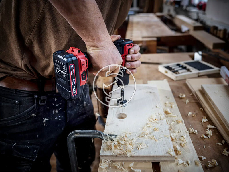 Flex DD 2G 18.0 EC LD akkus fúrócsavarozó tokmányos