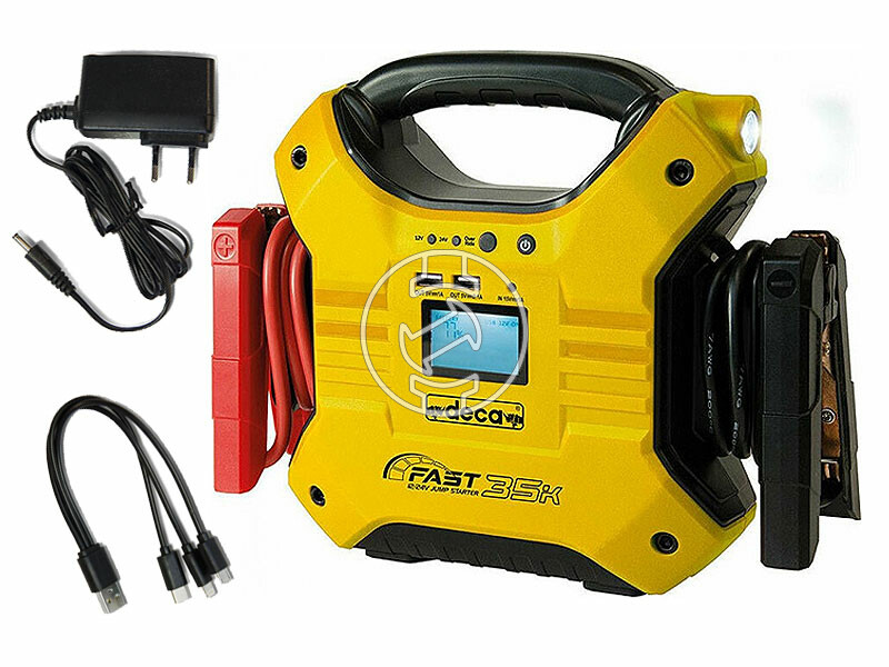 Deca FAST 35K akkumulátortöltő-indító 12V/24V