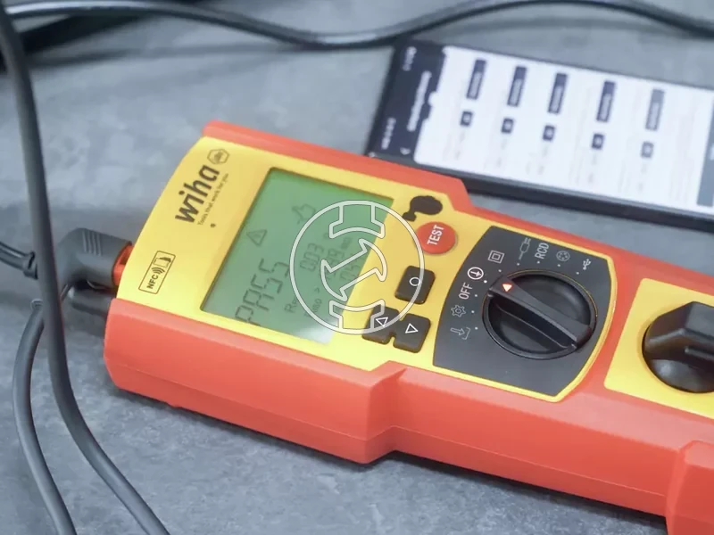 Kép: Device tester set PAT one with accessories EU in a bag.webp