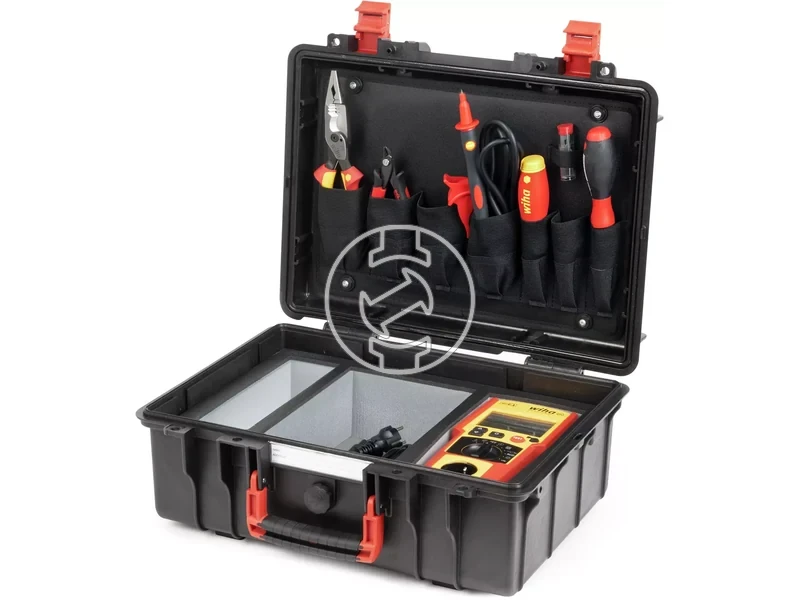 Kép: Device tester set PAT one with tools and accessories EU in a case.webp