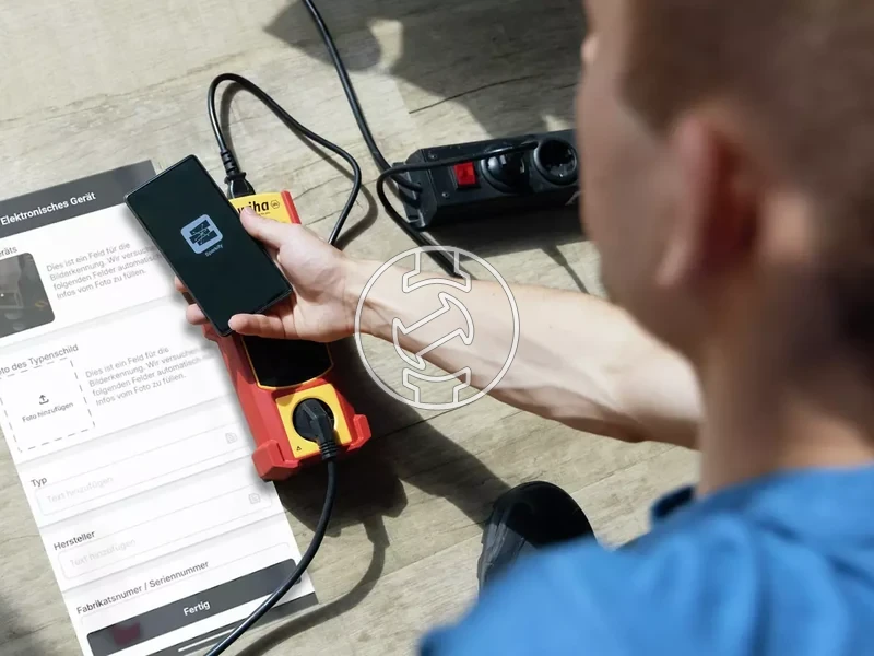 Kép: Device tester set PAT one with tools and accessories EU in a case.webp