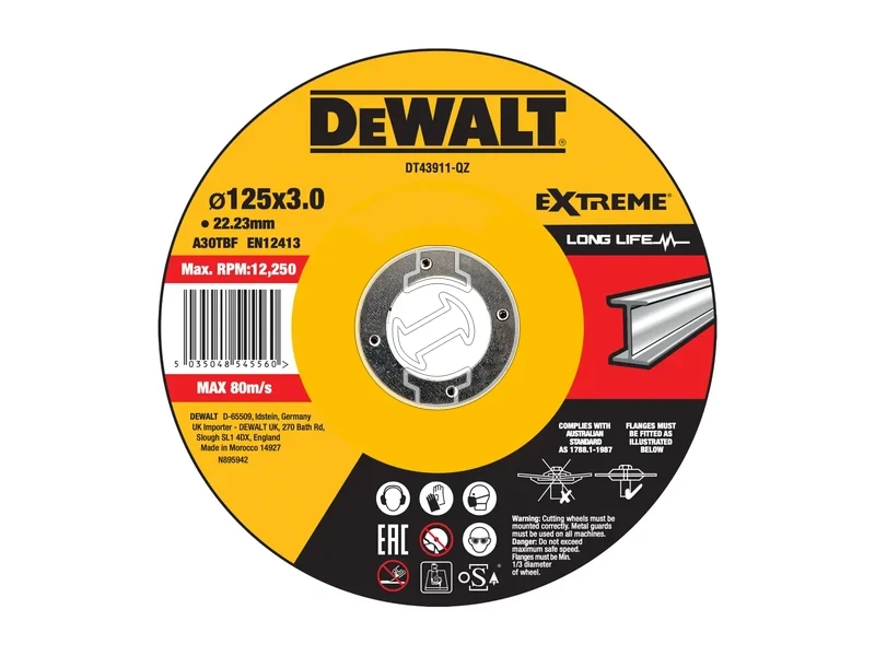 Kép: DeWalt Csiszolokorong 125 x 3 x 2223 mm_0.webp
