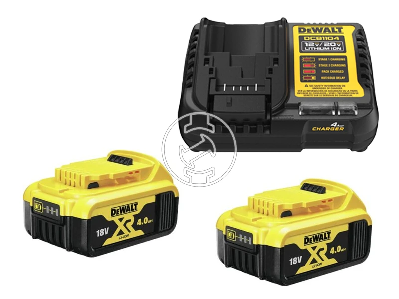 DeWalt DCB115M2-QW akkumulátor és töltő szett 18 V | 4 Ah