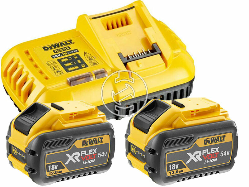 DeWalt DCB118Y2-QW akkumulátor és töltő szett