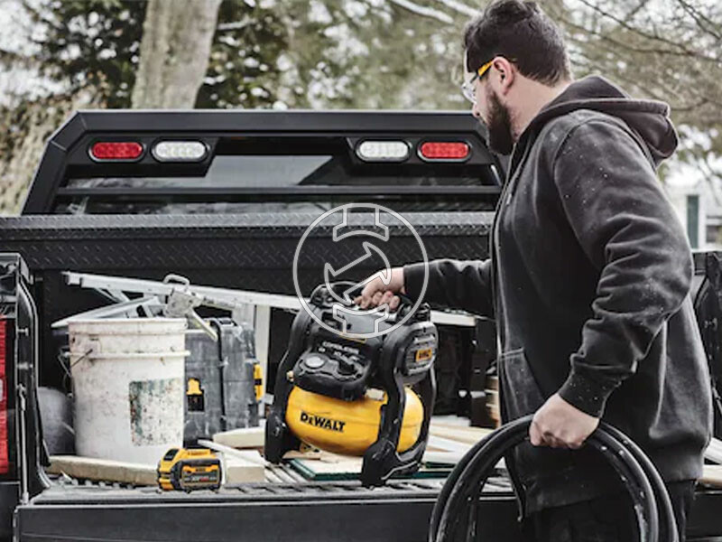DeWalt DCC1018N-XJ akkus kompresszor 18 V XR Flexvolt 10 l