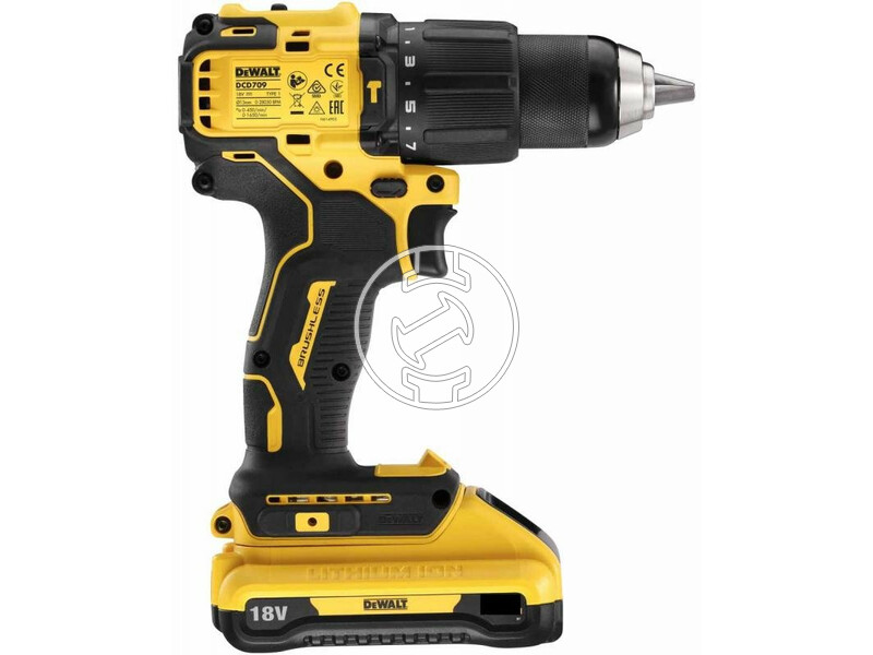 DeWalt DCD709D2T-QW akkus ütvefúró-csavarozó