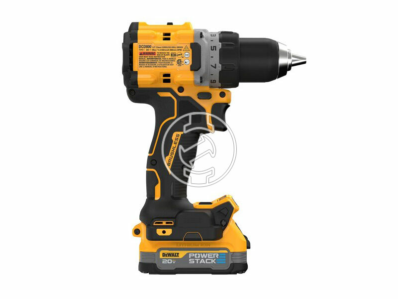 DeWalt DCD800NT-XJ 18V akkus fúrócsavarozó tokmányos (akku és töltő nélkül)