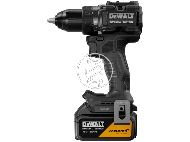 Kép: DeWalt DCD81MP2T-QW McLaren akkus furocsavarozo tokmanyos 2 x 5 Ah akku  tolto_2.webp