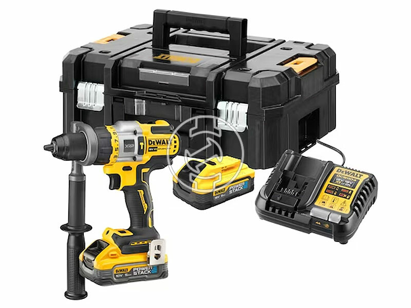 DeWalt DCD999H2T-QW akkus ütvefúró-csavarozó 2x5Ah, TSTAK