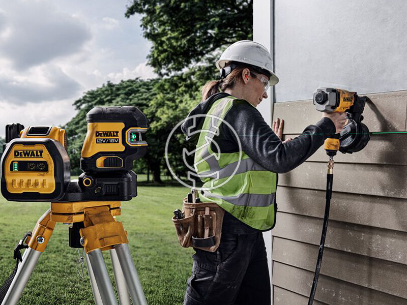 DeWalt DCE822D1G18-QW 12/18V pont- és vonallézer