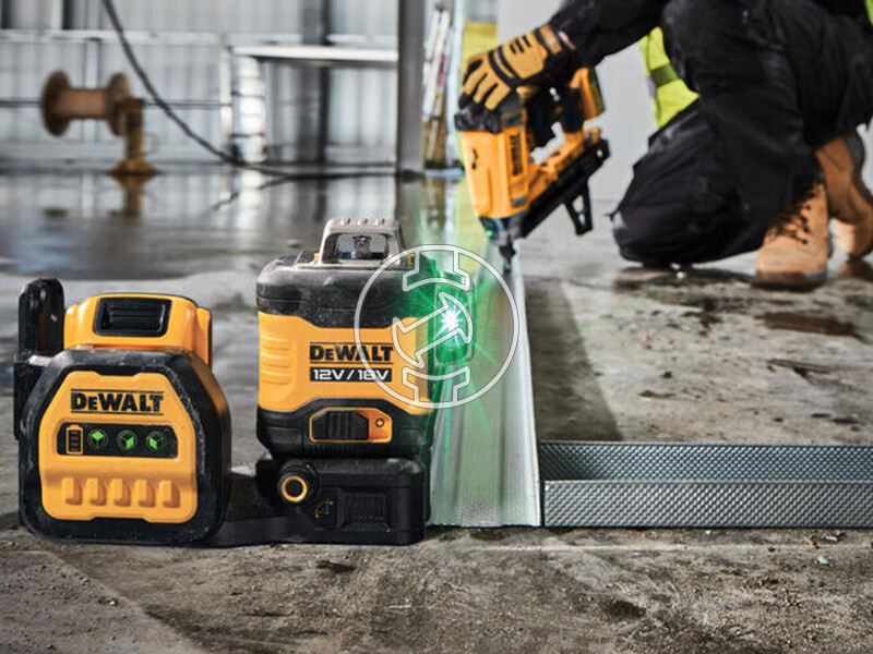 DeWalt DCE825NG18-XJ 12/18V pont- és vonallézer
