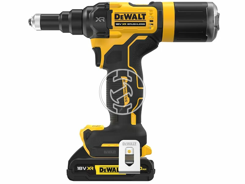 DeWalt DCF403D2GT-QW akkus popszegecselő + 2 x 2,0 Ah + DCB1102 + TSTAK 18 V XR