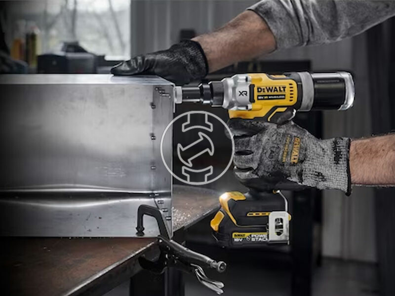 DeWalt DCF414NT-XJ akkus popszegecselő + TSTAK 18 V XR